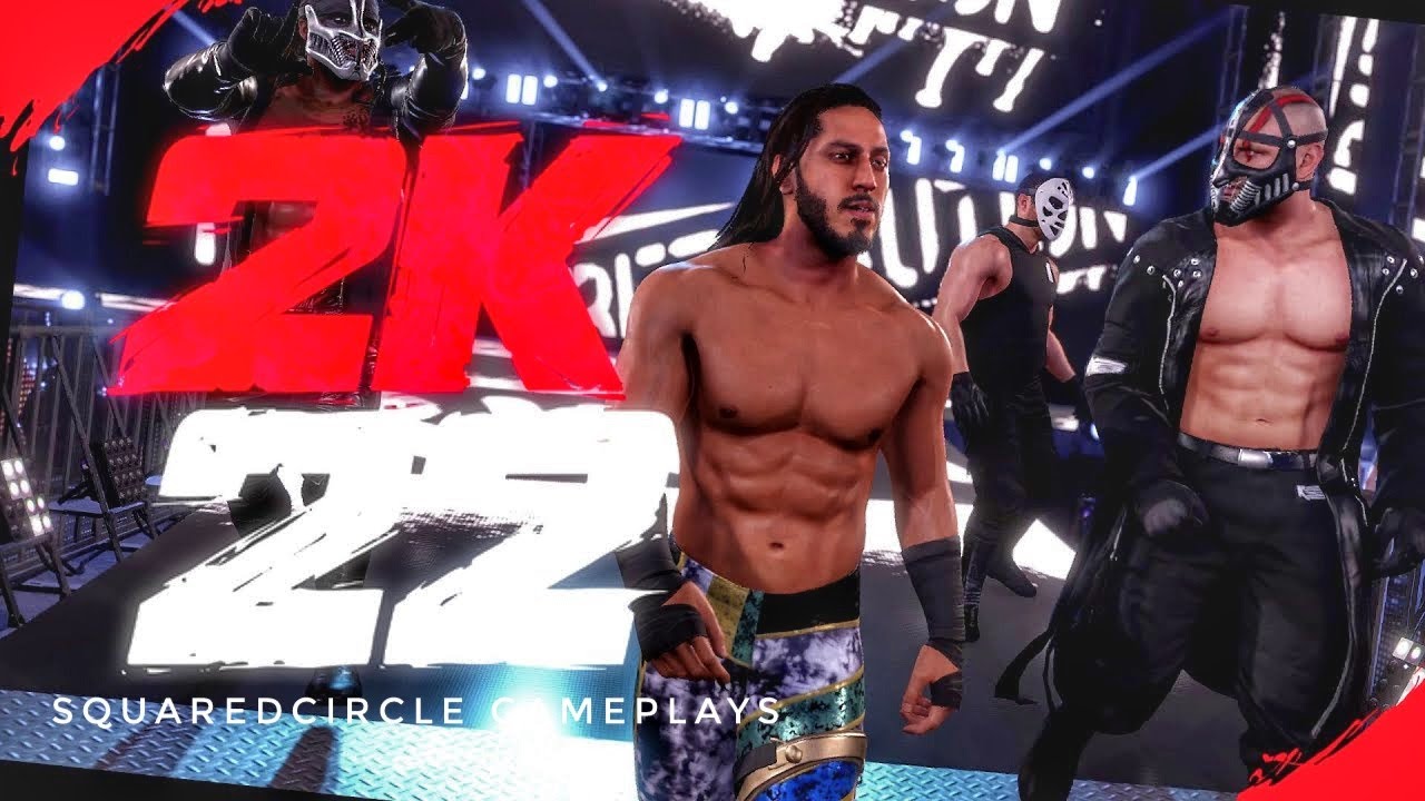 Retribution 4 Man Entrance Hidden | WWE 2K22