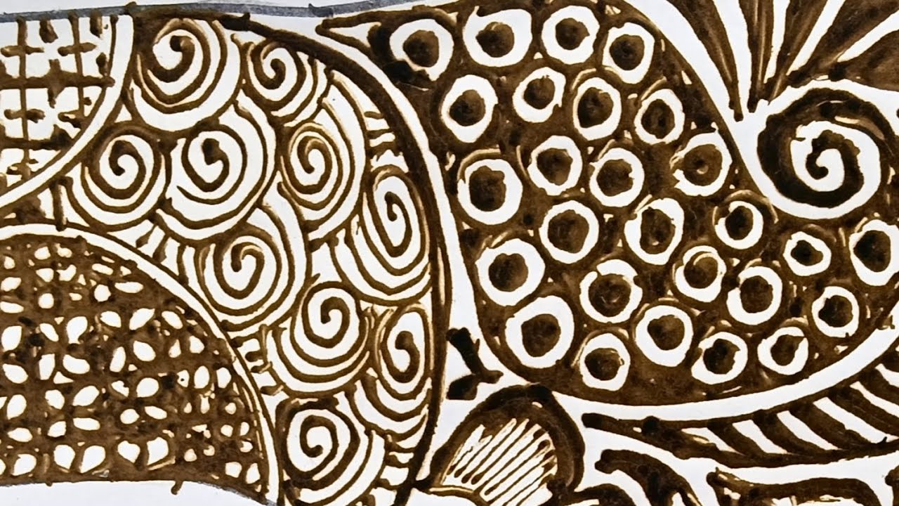 Unique Designer Mehndi Design II Full Hand Mehndi Design
