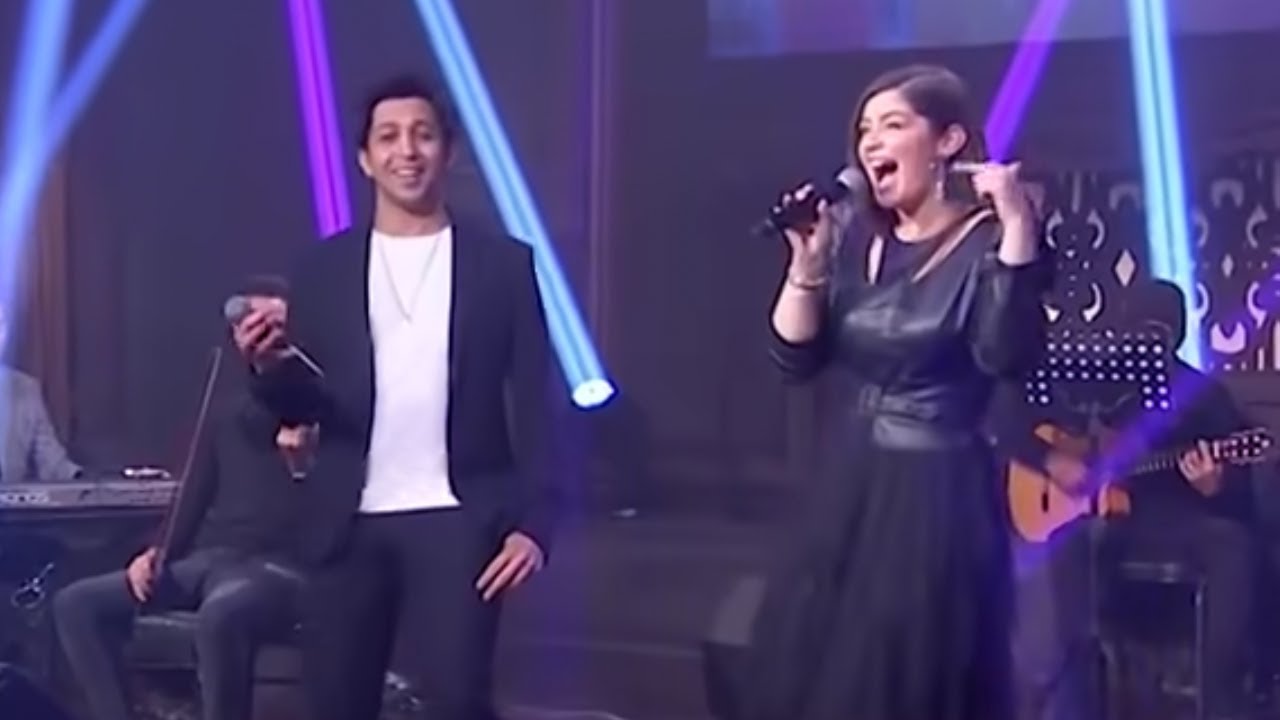 هشام جمال وليلى زاهر - تتر مسلسل في بيتنا روبوت | برنامج صاحبة السعادة