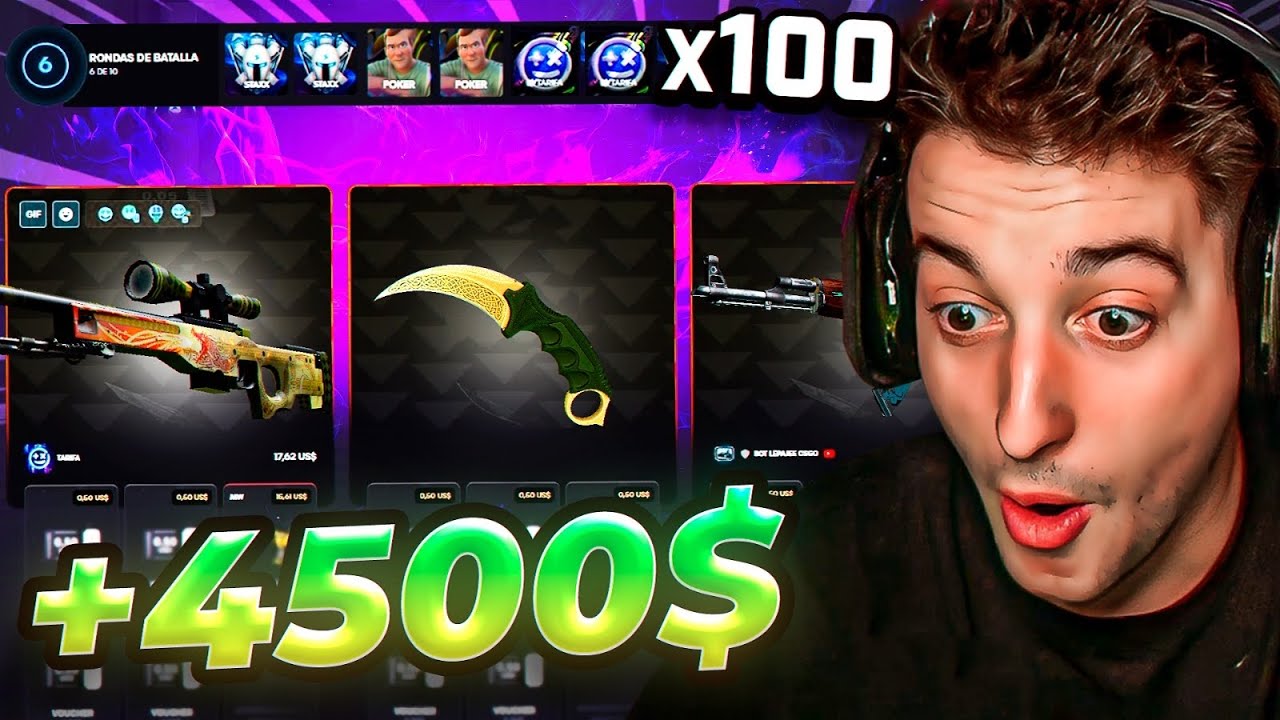 CREO UNA BATALLA CON TODAS LAS CAJAS DE KEYDROP!! (+4500$)