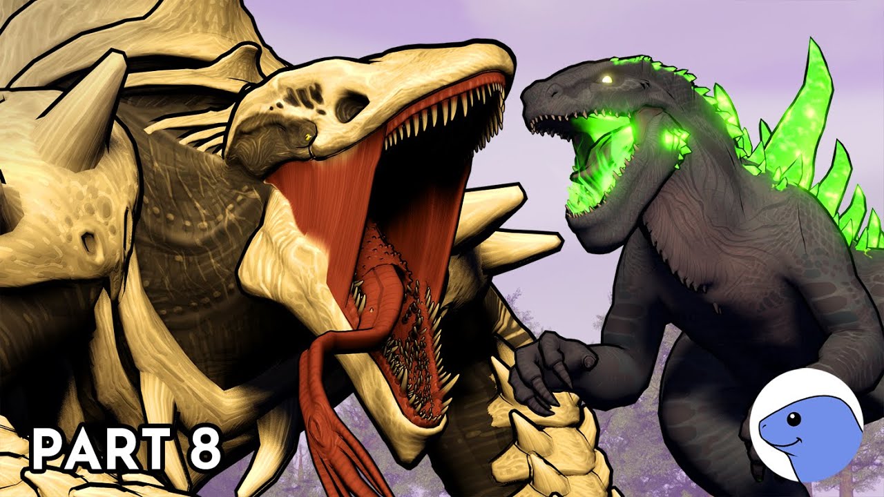 Skullspawn vs Zilla Jr | Animation (Part 8)