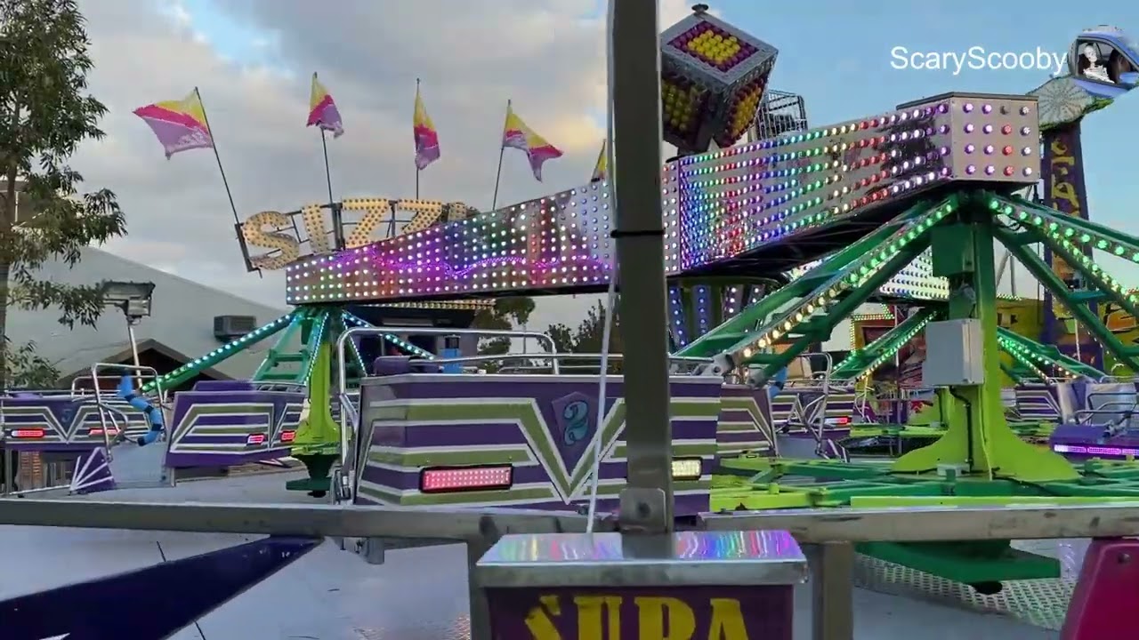 Revamped, Refurbished Super Sizzler Amusement ride