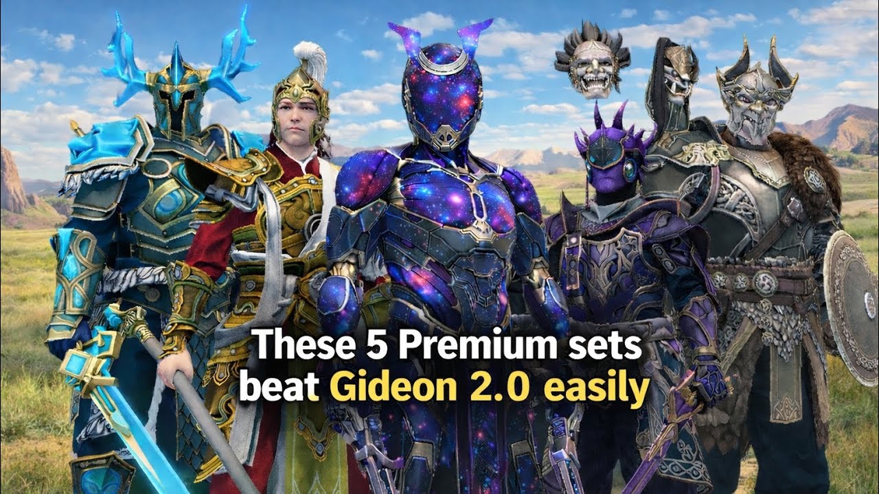 These 5 Premium sets kinda sick