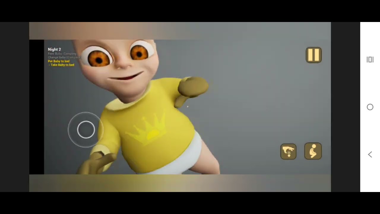 Classic Caillou Plays The Baby In Yellow/Grounded 