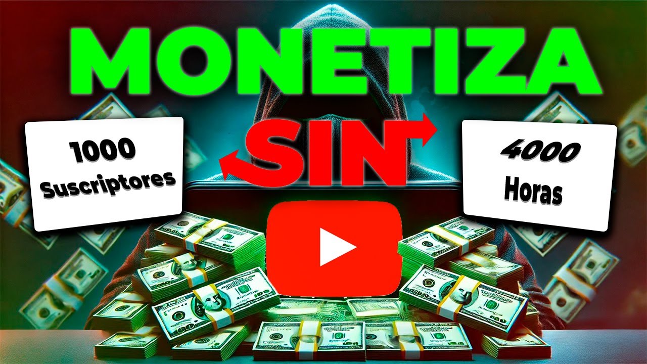 🔴Como MONETIZAR RÁPIDO en Youtube Sin los Requisitos en 2026