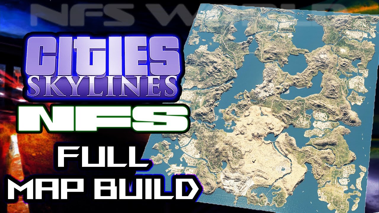 Need For Speed In Cities Skylines - Full Timelapse Remake