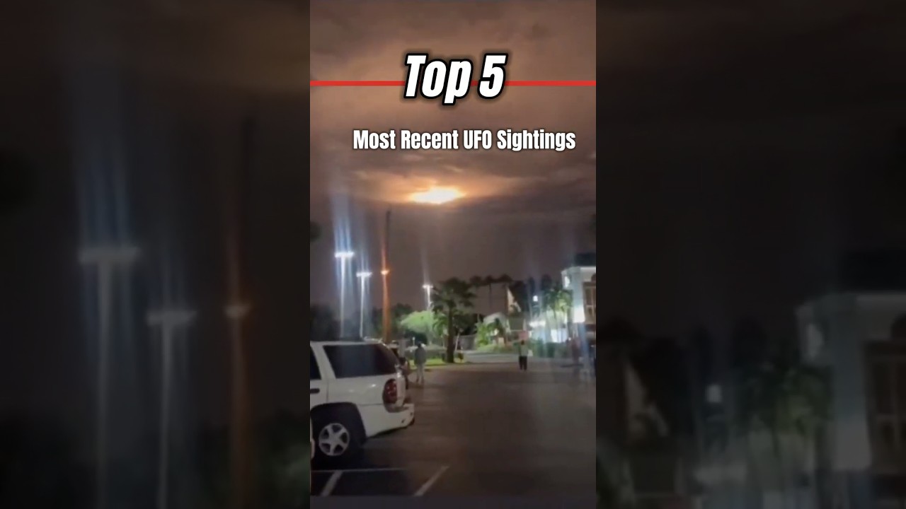 5 Jaw-Dropping UFO Sightings Caught on Camera (2025 Edition!)