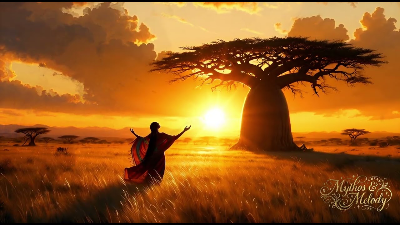 🌍 The Rain Caller (Africa) Uplifting Savanna Folk | Mythos & Melody