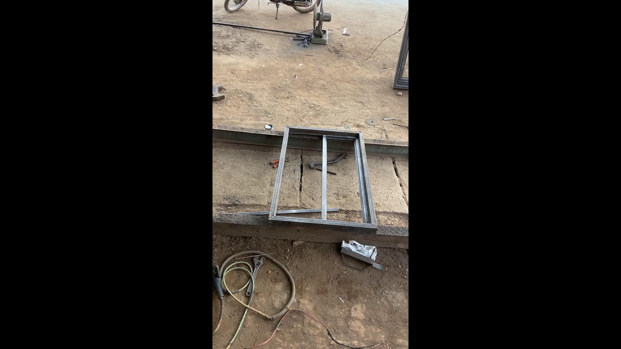 Learn How to Make a Designed Iron Window | Malik Got Talent