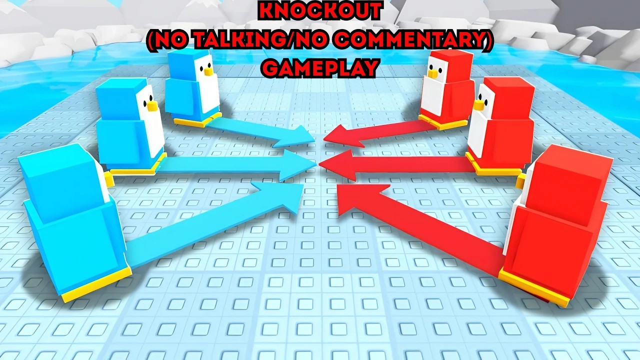 Knockout Gameplay | No Talking/No Commentary | Roblox