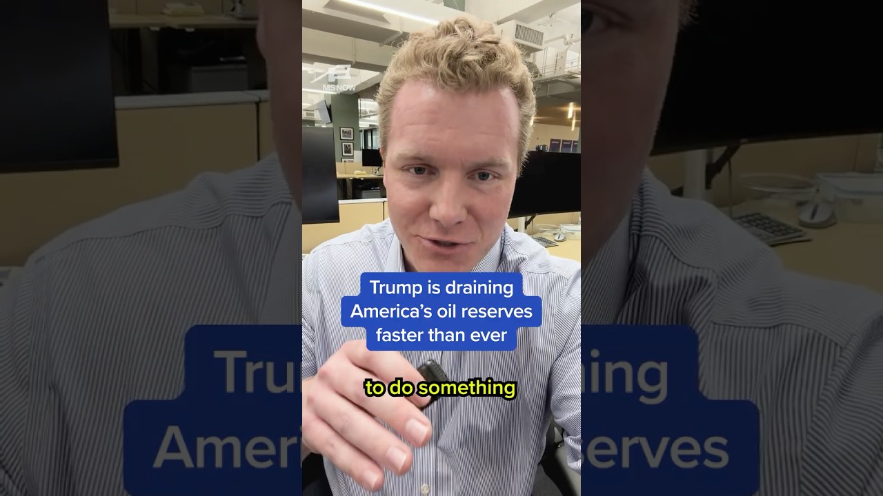Trump is draining America's oil reserves faster than ever