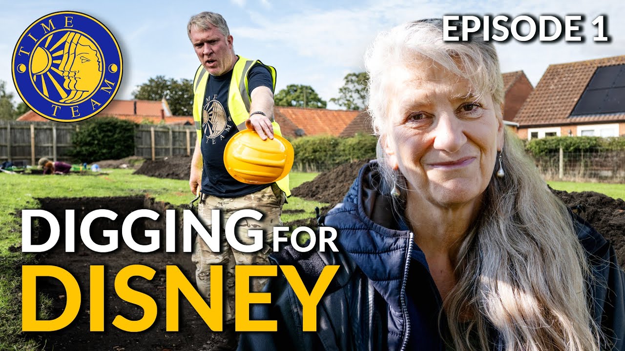 New Episode! | Day 1: Digging for Disney | TIME TEAM (Norton Disney) 2025