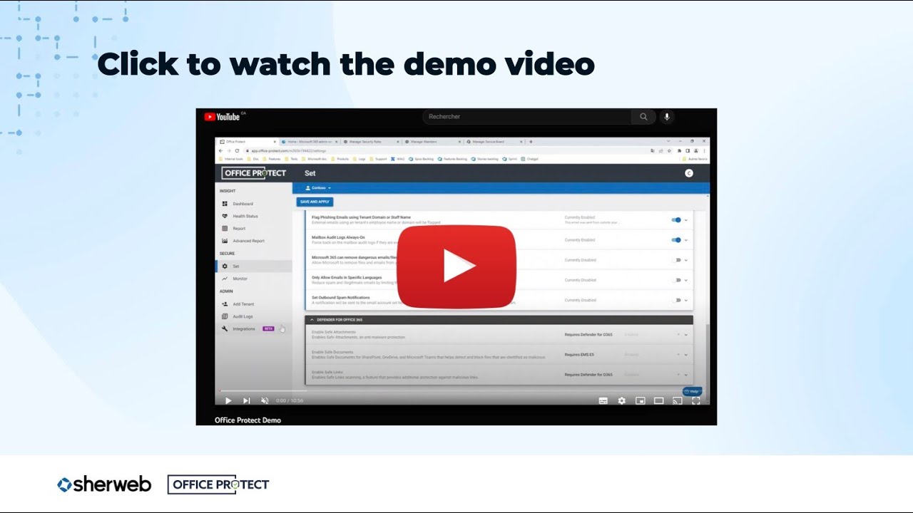 Demo for Office Protect for Microsoft 365 | Webinar March 2024 | Sherweb insights