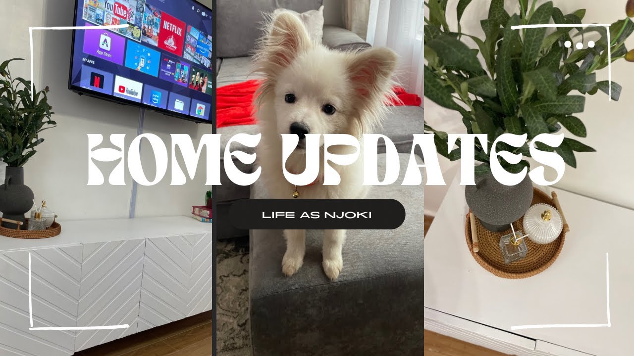 HOME UPDATES|| Living room tour| My furniture finally came| Visiting the vet| Grateful| God’s girl🇰🇪