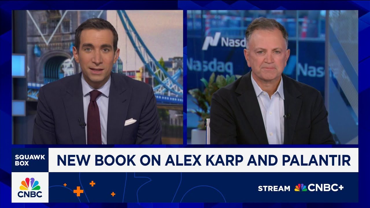 'Philosopher in the Valley': NYT's Michael Steinberger on the rise of Palantir CEO Alex Karp