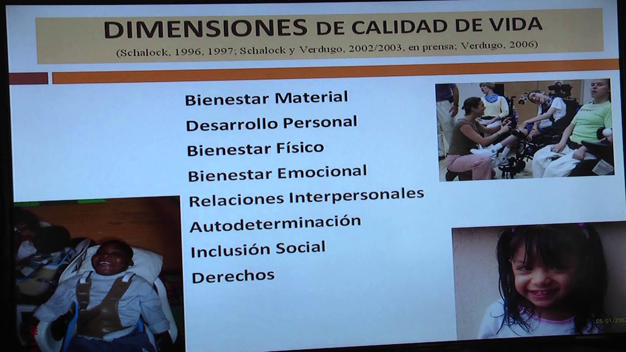 Calidad de vida e inclusión social de las personas con discapacidad