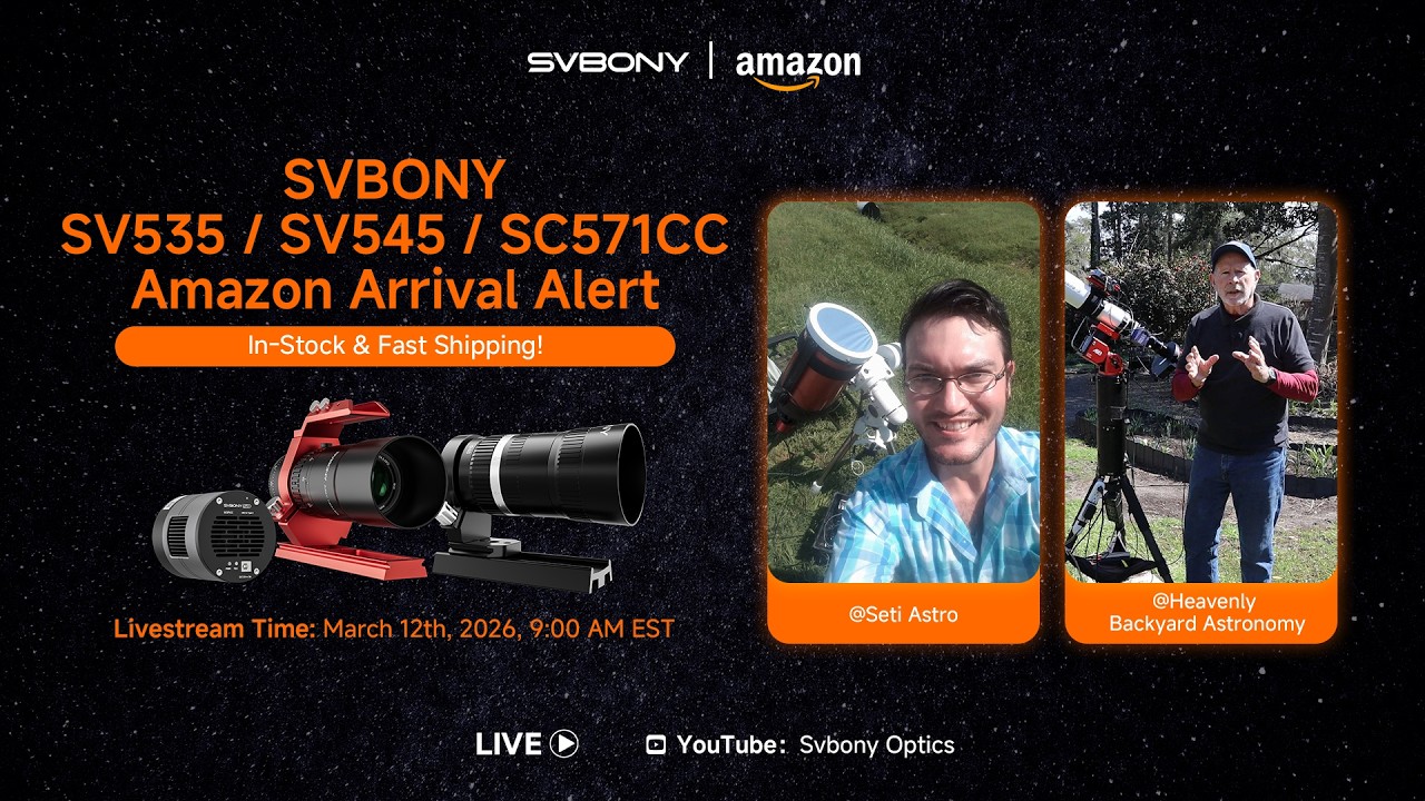 Svbony SV535/SV545/SC571CC Amazon Arrival Alert | In-Stock & Fast Shipping!