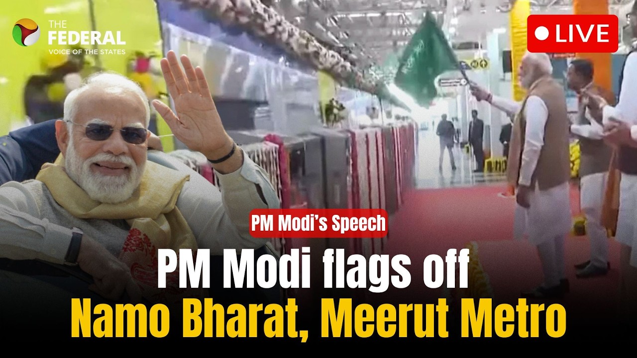 LIVE | PM Modi's Meerut push | Modi's Speech |  The Federal