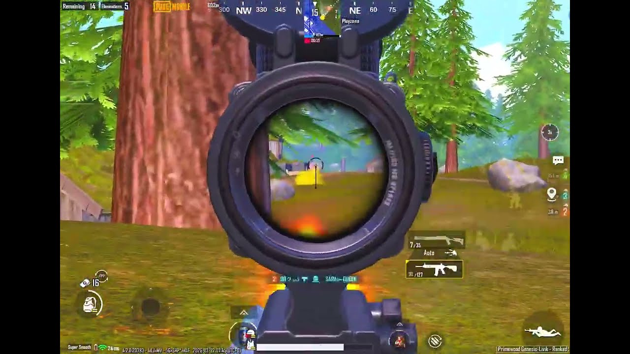 Scope fight heavy player in match Gameplay | PUBG mobile 