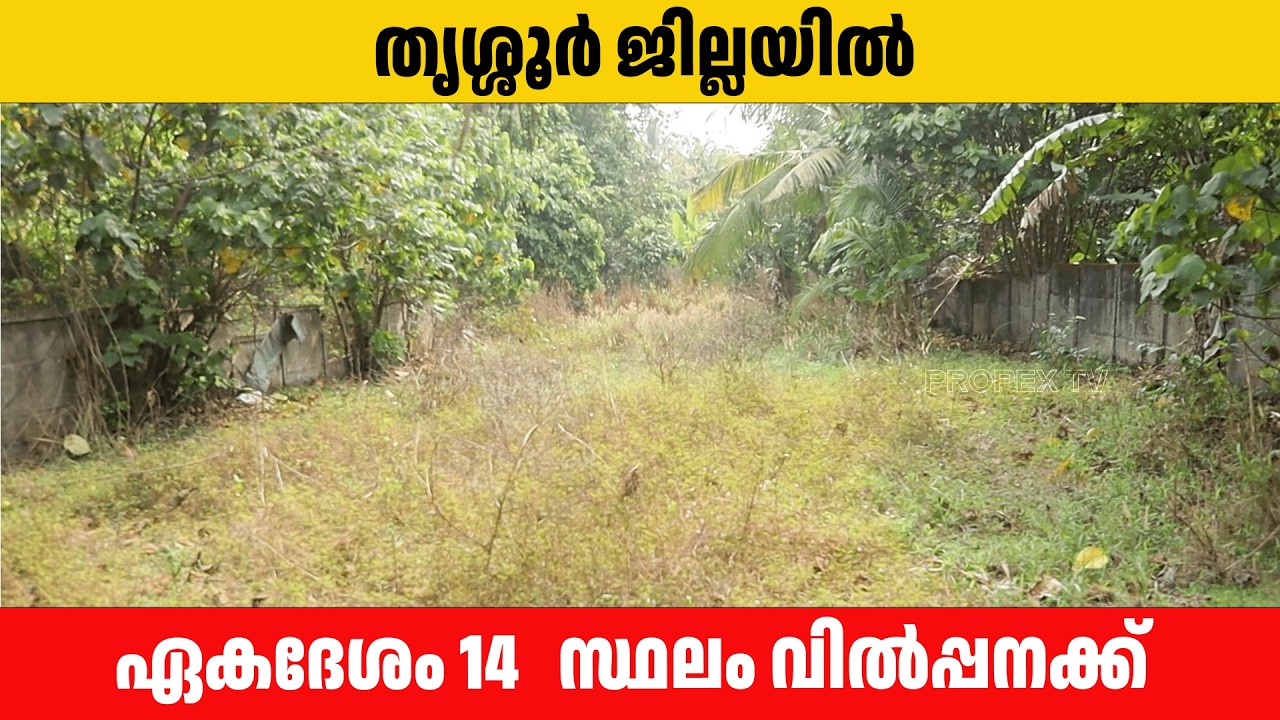 14 cent land for sale in kunnamkulam Thrissur  | ASHOK KUMAR TSR 07.03.2026