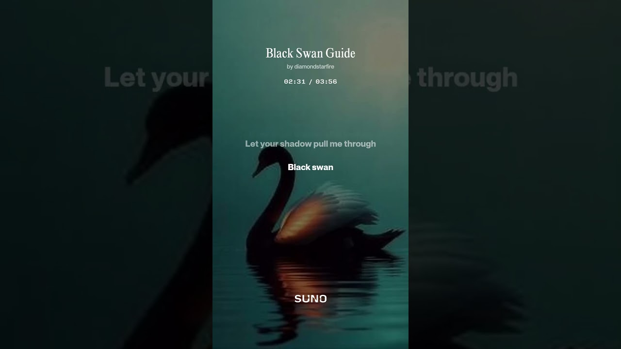 Black Swan Guide #highvibes #consciouslove #5dmusic #newearth #unityforhumanity