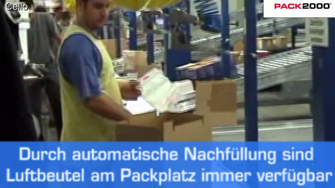 Cell-O Luftbeutel-Füllsystem (HD)
