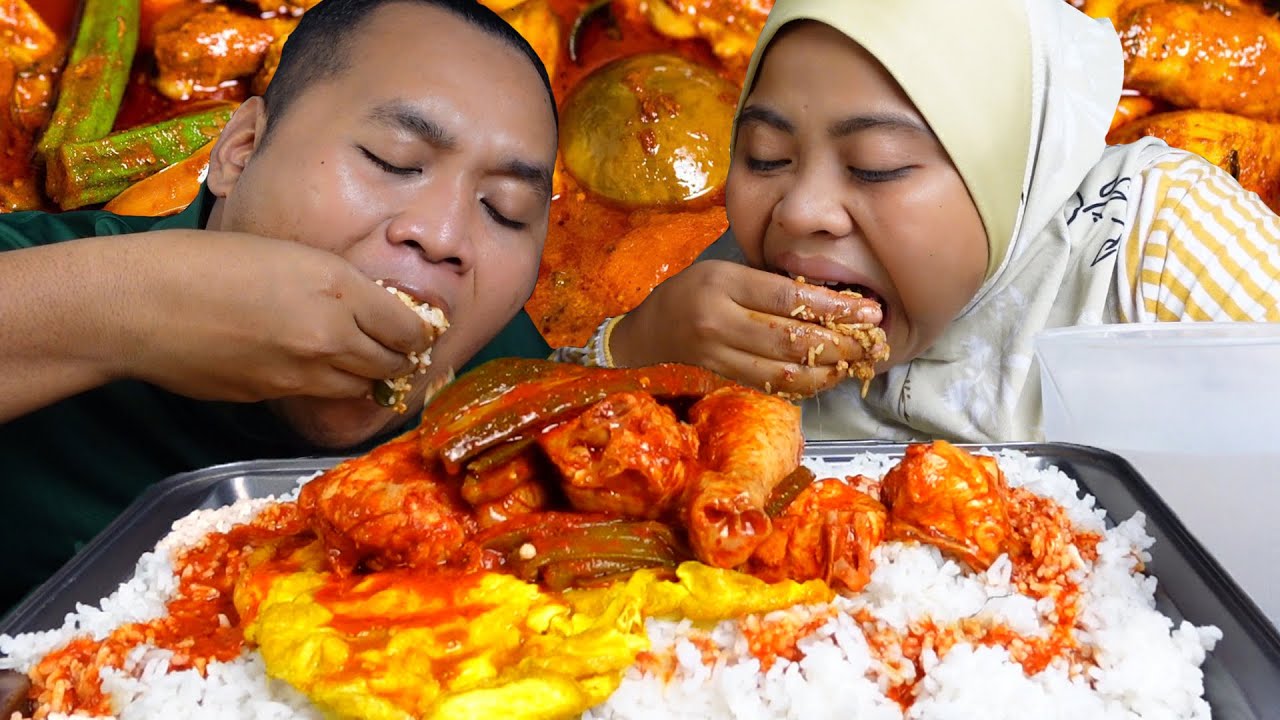 TERPAKSA TIPU❗❗AYAM ASAM PEDAS HASIL DARI TIPU MAK SITI❗😱 (mukbang malaysia)