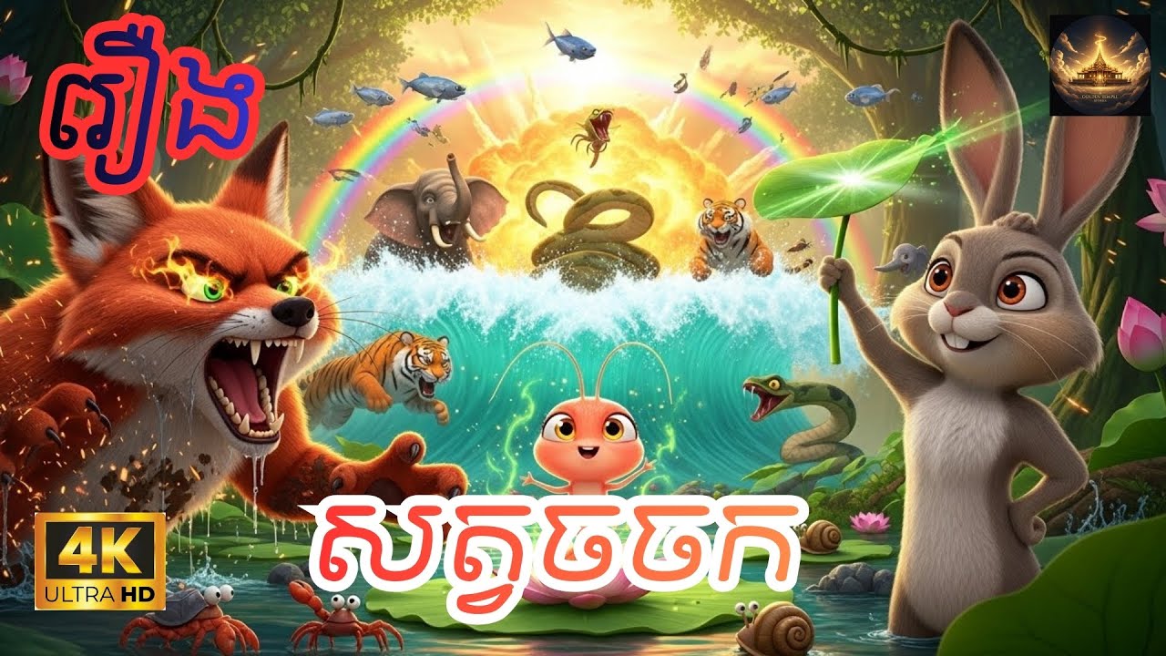 រឿងនិទានខ្មែរ | ​រឿង សត្វចចក #khmerfolktale #cartoon