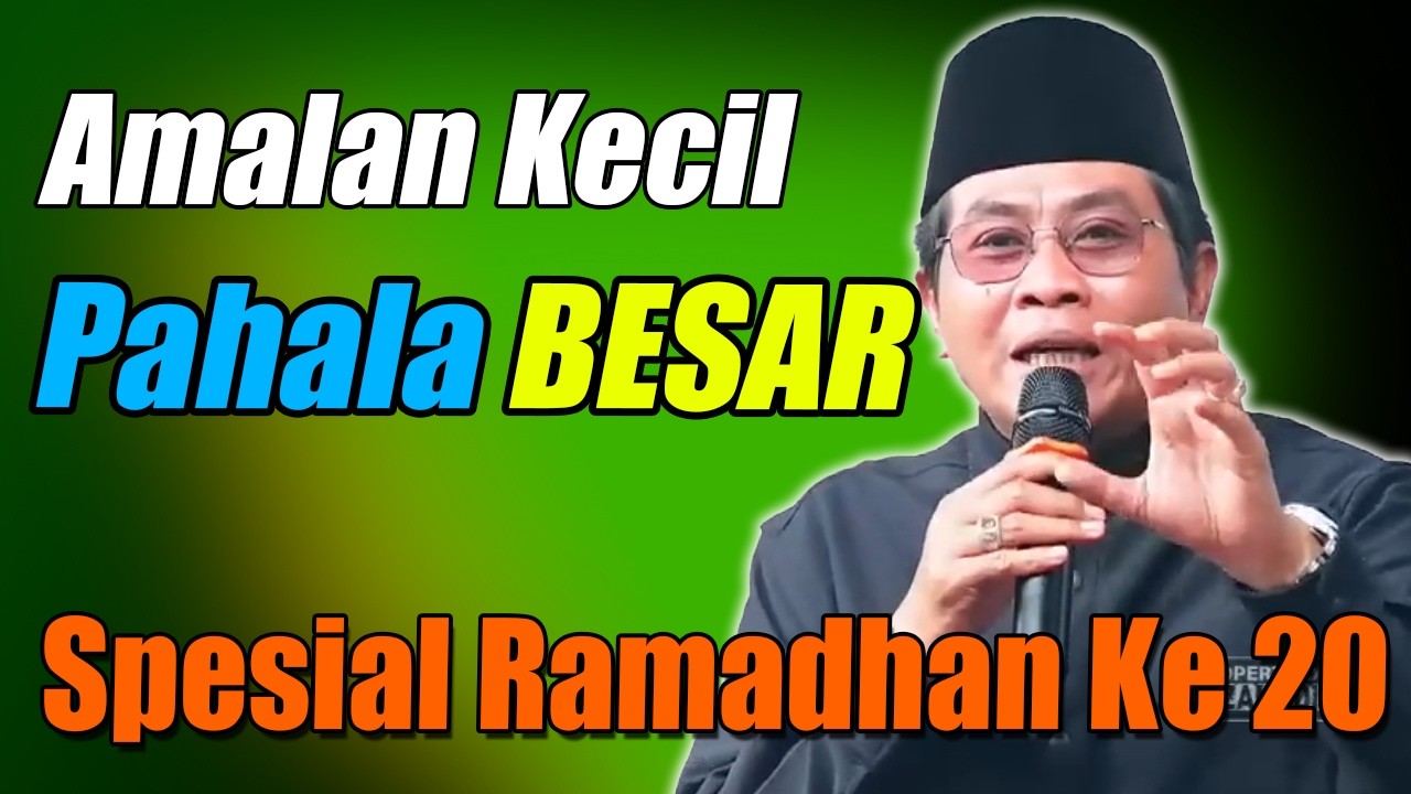 KH Anwar Zahid – Inilah Rahasia Orang yang Mendapat Ampunan di Bulan Ramadhan
