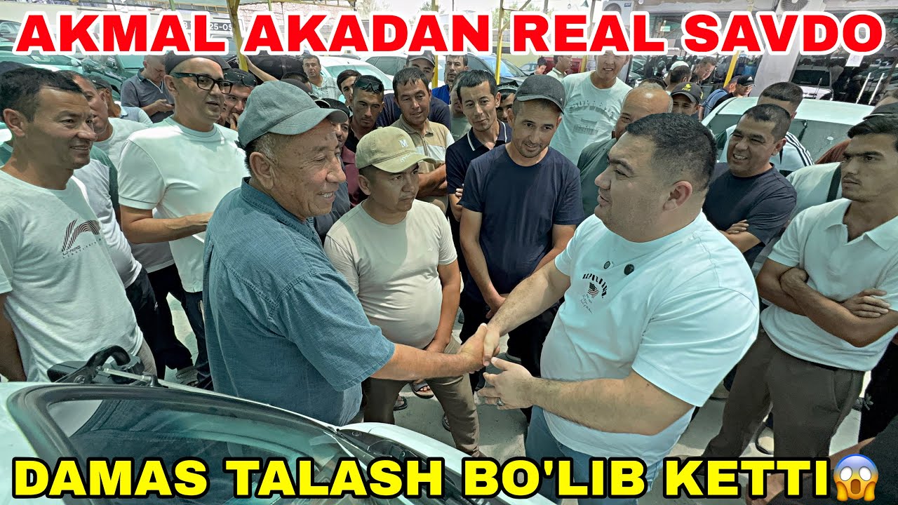 6 IYUL OSIYO AVTODA REAL SAVDO AKMAL AKA NARXLARNI SINDIRDI! DAMAS TALASH BO&rsquo;LIB KETTI&hellip; SHOK NARXDA