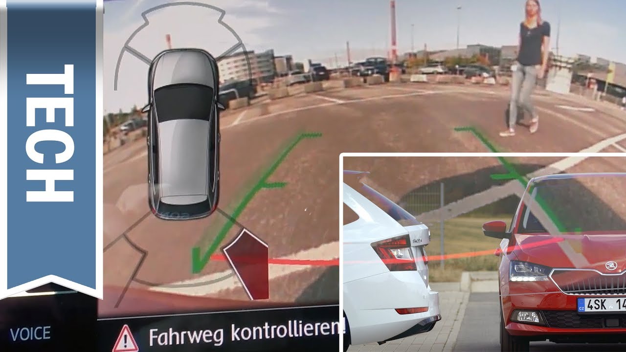 Ausparkassistent bei Skoda/VW/Audi/Seat: So funktioniert der Rear Traffic Alert / Querverkehrswarner