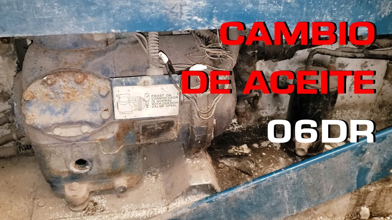 Cambio de Aceite y Refrigerante R12 a 134A