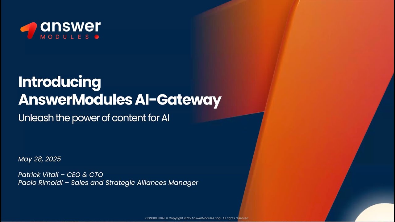 Introducing AnswerModules AI-Gateway