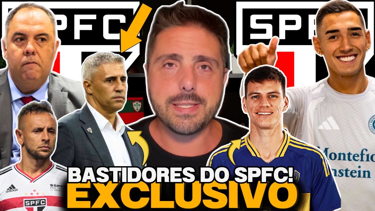 🚨AGORA🚨| MARCOS BRAZ NO SPFC?🚨| CRESPO PODE CAIR?🚨| RAFINHA CHEGANDO!🚨| ZEN&Oacute;N, J&Uacute;LIAN FERN&Aacute;NDEZ E +