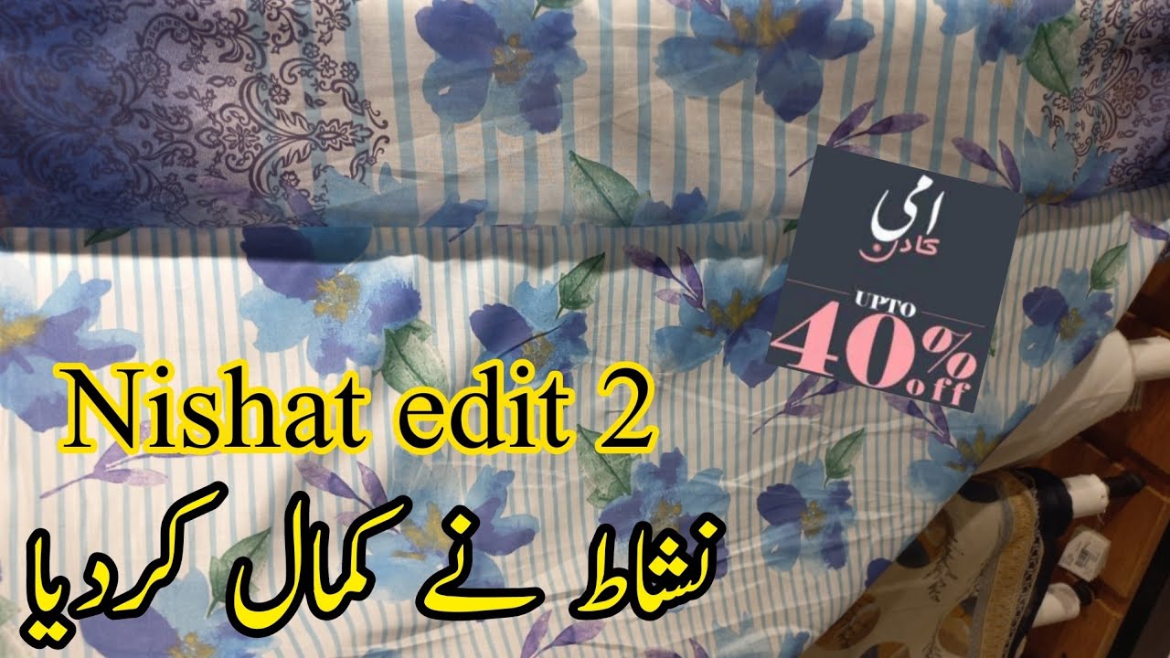 Nishatlinen vol 2 freedom to buy collection || Nishat new summer collection