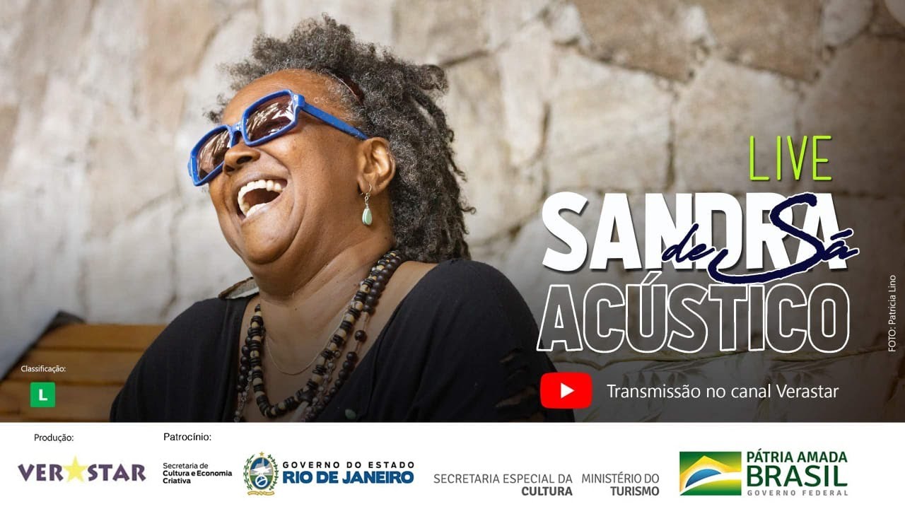 Sandra de Sá Acústico | 05/03 | 19h