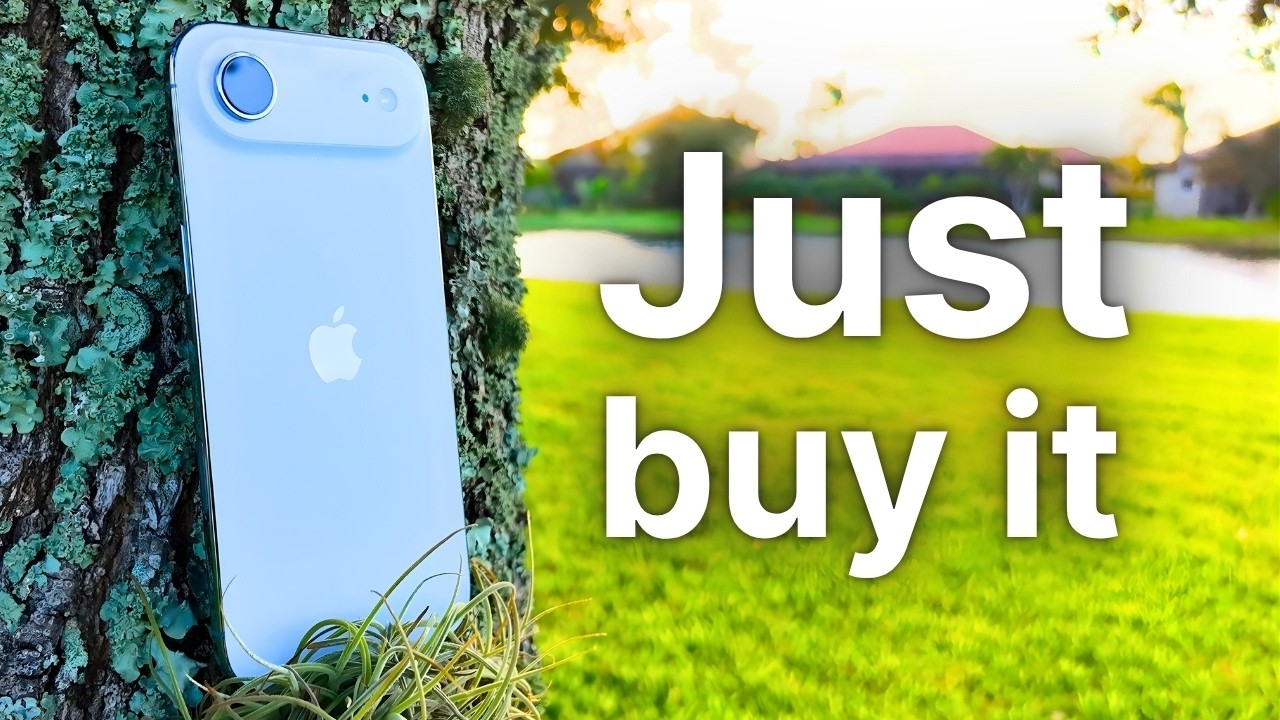 iPhone Air месяц спустя &mdash; лучше, чем вы думаете!