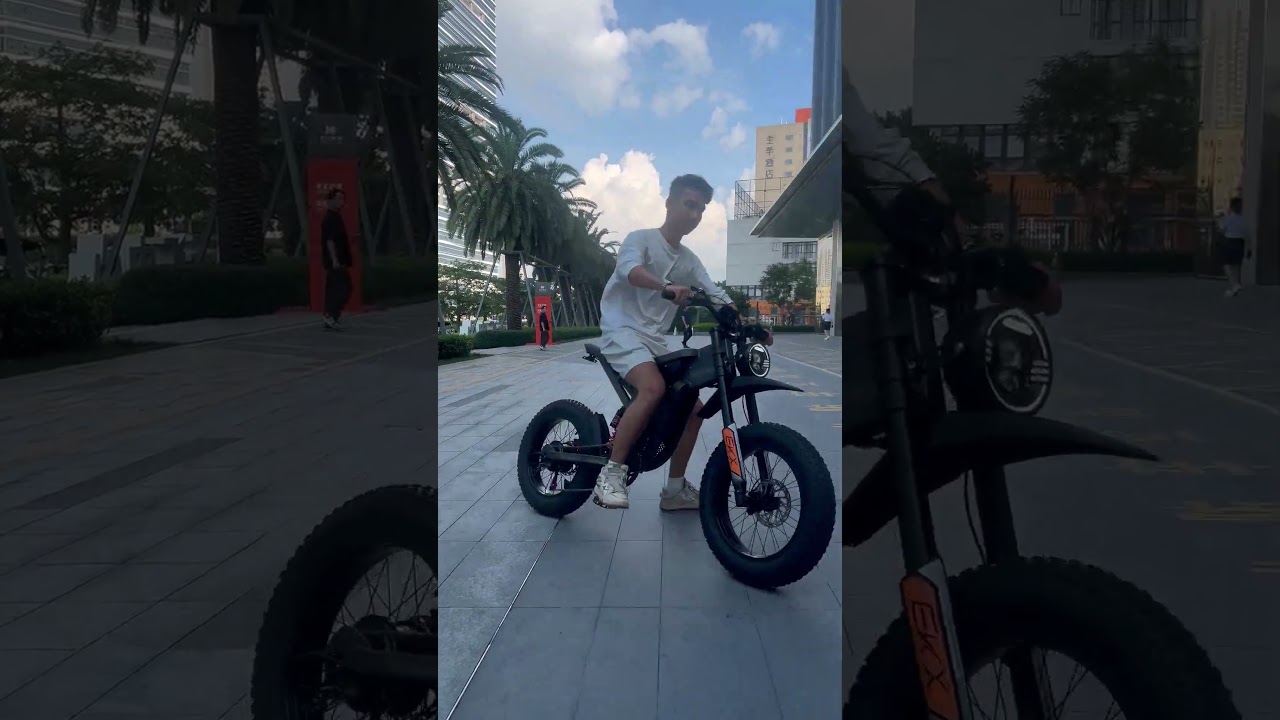 The EKX X21 Max electric bike features a 60V 30Ah battery and 6000W brushless motor #ebike