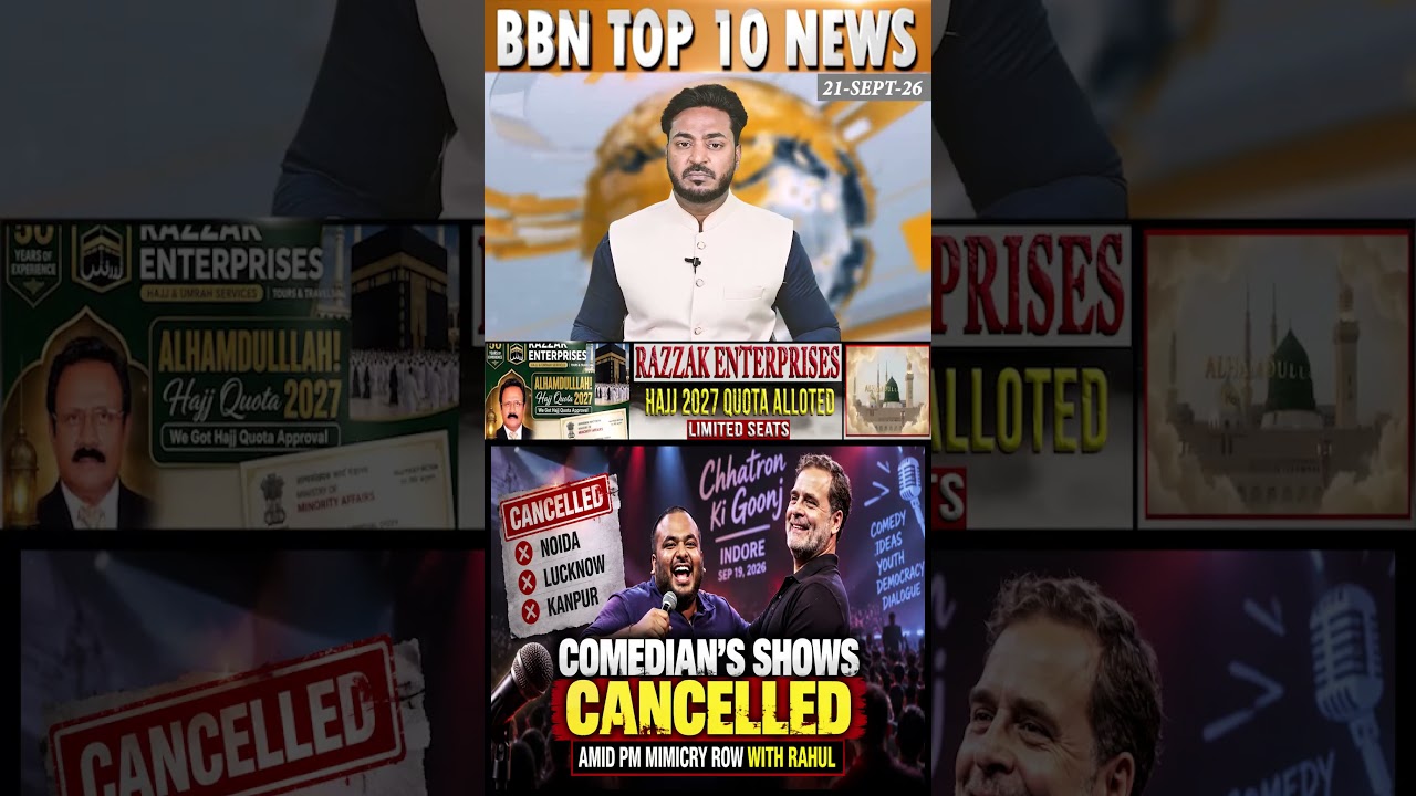 Comedian&rsquo;s shows cancelled amid row over PM mimicry with Rahul