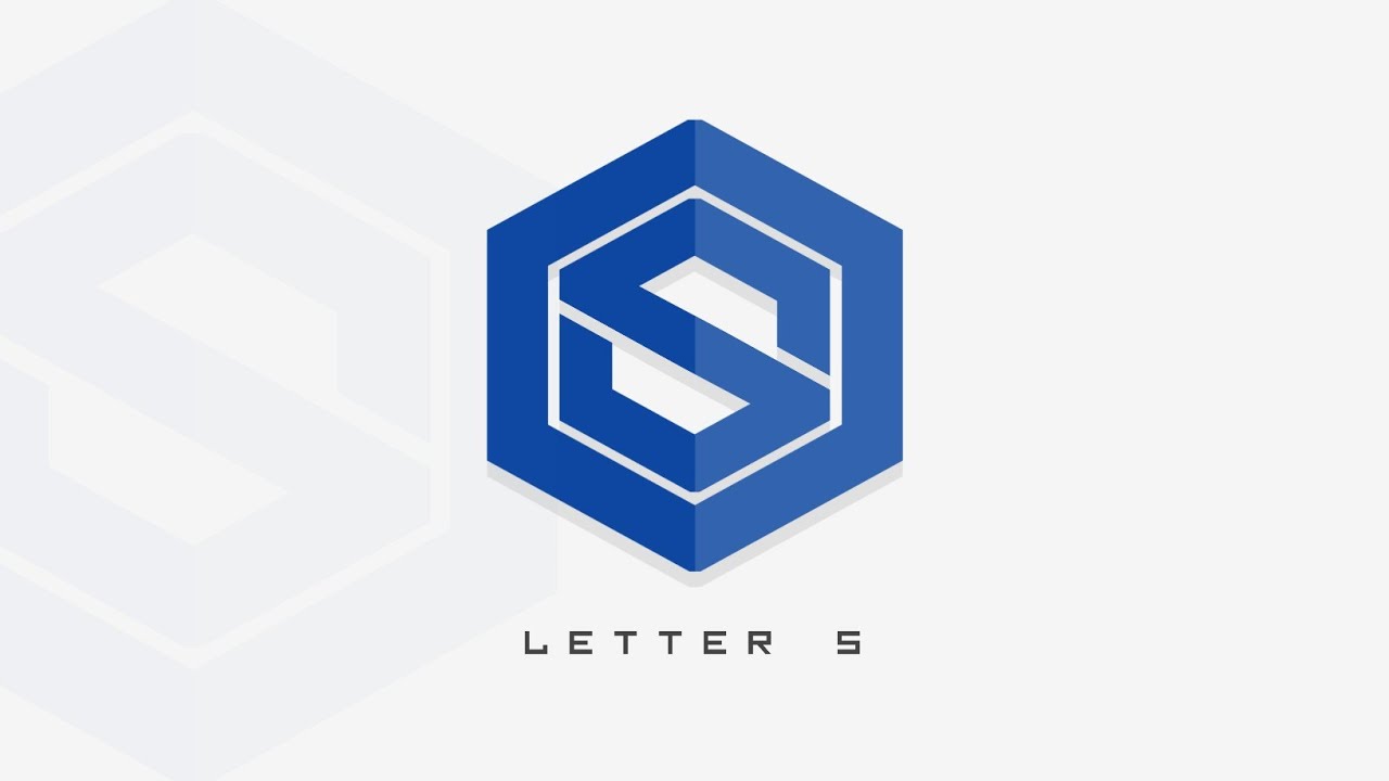 Letter S Logo Design | Pixellab Tutorial