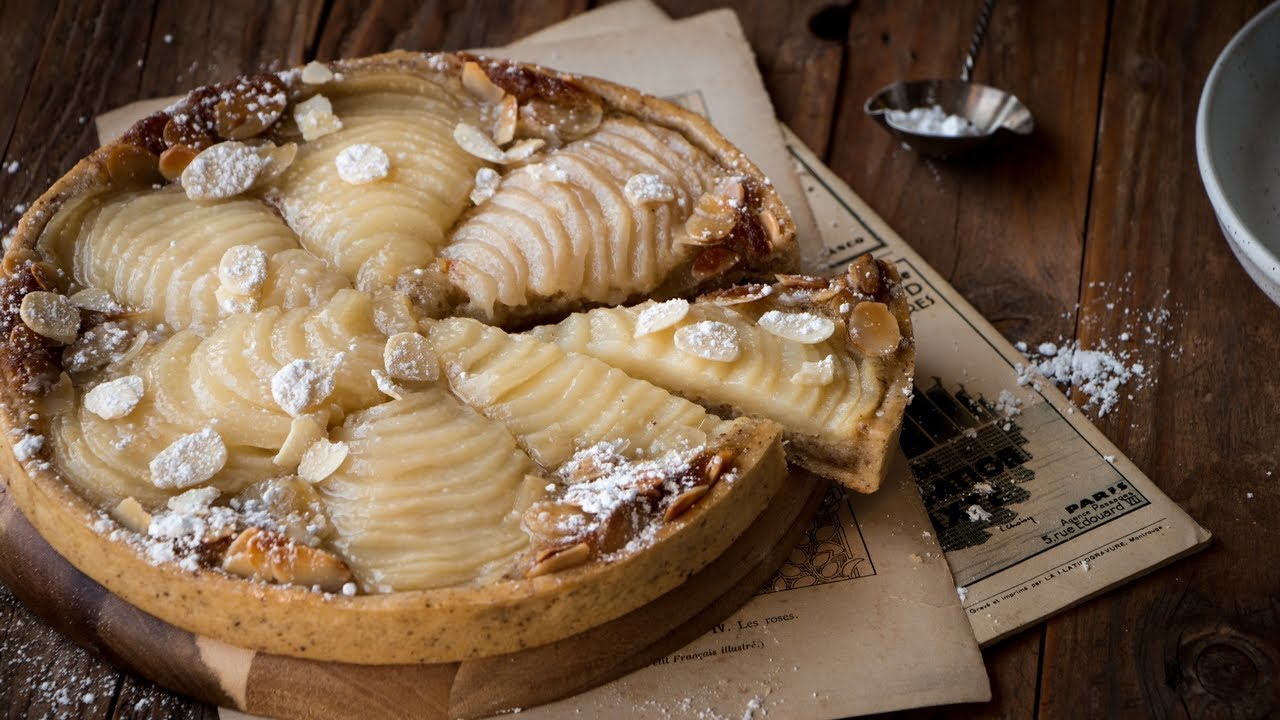 Tarte bourdaloue (poire amandine) | L'Herboriste