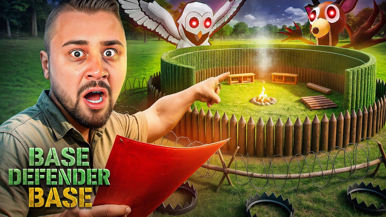 Eine BASE DEFENDER BASE bauen in 99 N&auml;chte im&nbsp;Wald&nbsp;🔦
