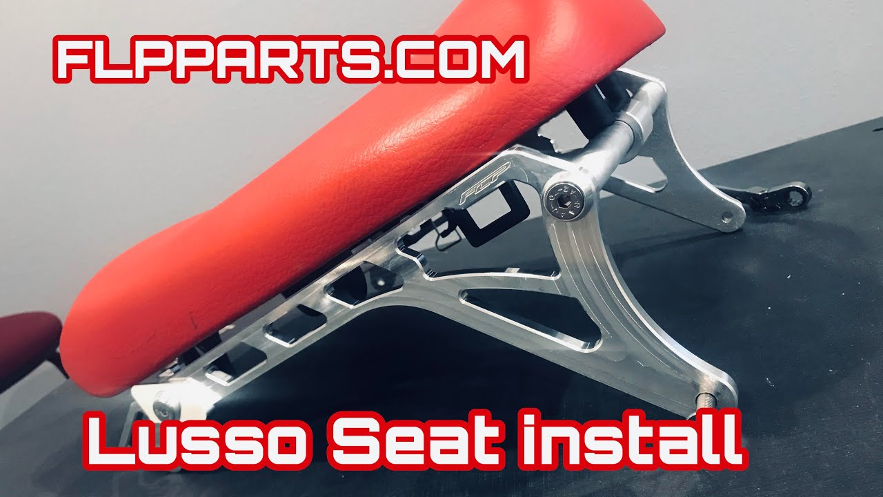 FLP SEAT LUSO SEAT INSTALL /HONDA RUCKUS -ZOOMER  FLPPARTS.COM