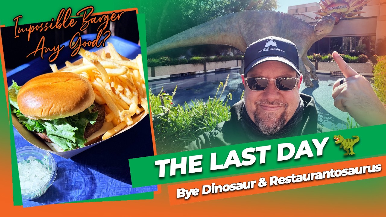 The End of an Era | Final Day at DinoLand USA & Last Ride on DINOSAUR