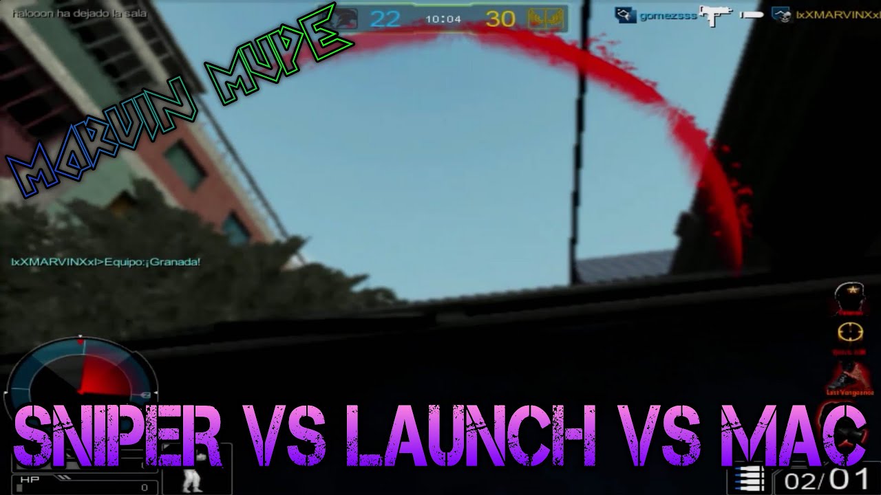 SNIPER VS LAUNCHER VS MAC!! LA SUERTE ESTA DE MI LADO-Op7-FullCash-Marvin Mupe