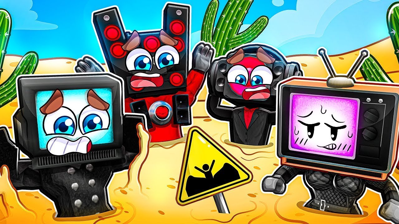 Podr&aacute; TV HOMBRE & MUJER TITAN Speaker Man ESCAPAR ARENAS MOVEDIZAS En Roblox?!