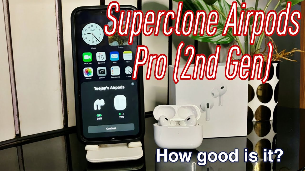 Super clone Apple Airpods pro 2nd Gen with H2 Chip | How good is it?