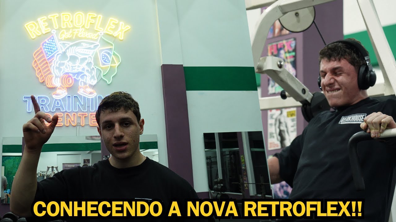 CONHECI A NOVA RETROFLEX!! FIQUEI IMPRESSIONADO!!!!