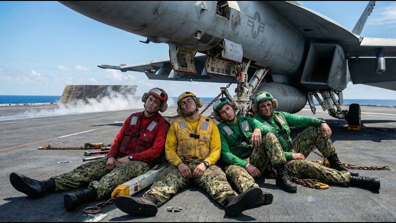 The Brutal Truth About Life Inside Aircraft Carrier