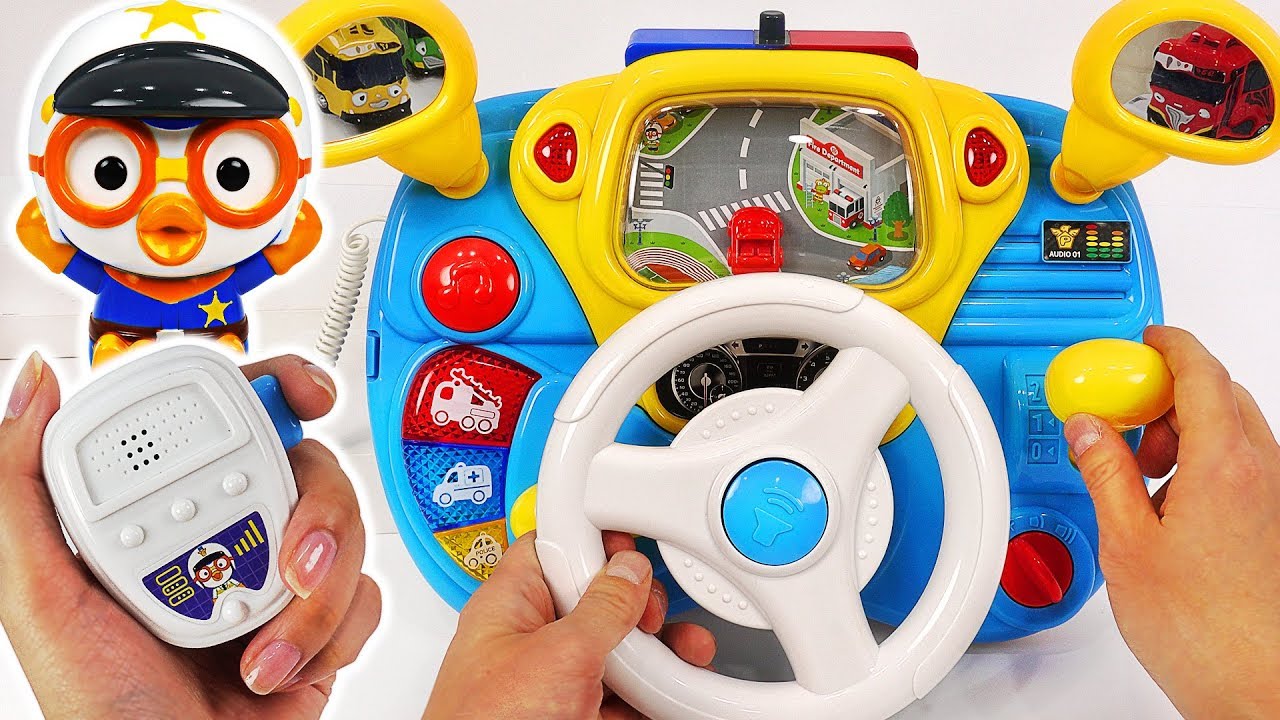 Pororo Police Car Toy Play | Drive & Catch the Bad Guy | PinkyPopTOY